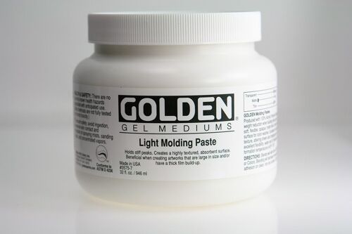 Pâte Opaque Allégée (Light Molding Paste) 946 Ml - Golden