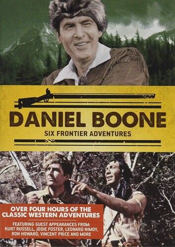 Daniel Boone: Six Frontier Adventures [Dvd] Full Frame