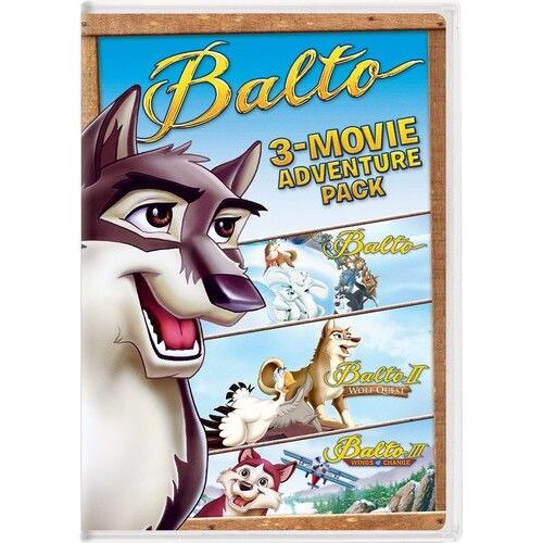 Balto: 3-Movie Adventure Pack [Dvd] 2 Pack, Snap Case