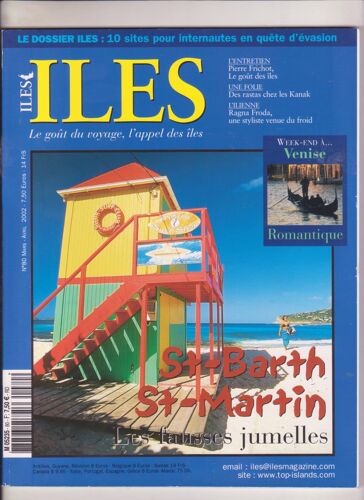 Iles N°80 Mars-Avril 2002 St-Barth, St-Martin
