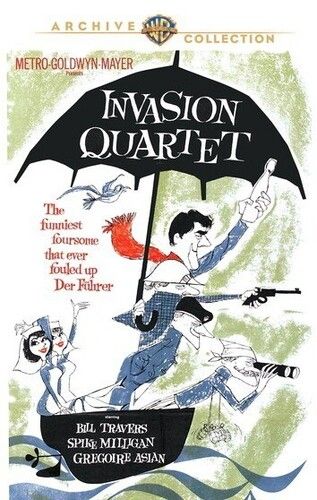 Invasion Quartet [Dvd] Black & White, Mono Sound, Widescreen