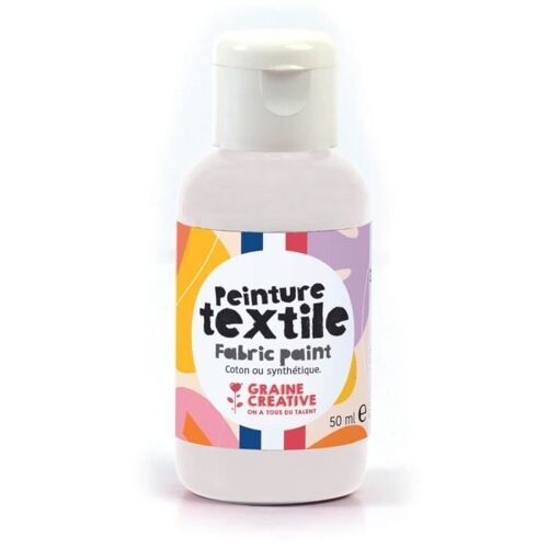 Peinture Pour Textile 50 Ml - Blanc