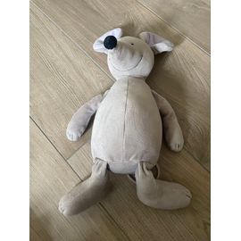 Peluche doudou souris grise obaibi okaidi rata 40cm