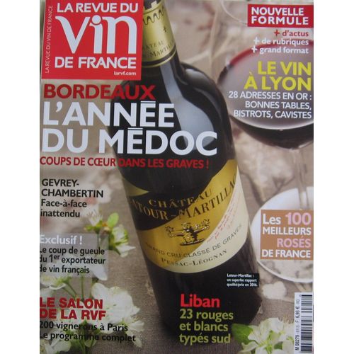 Rvf : La Revue Du Vin De France N° 611