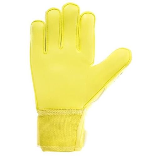 Uhlsport Gants De Gardien Football Elm Unlimited Soft Pro Adulte Jaune Fluo Lite Et Gris Taupe