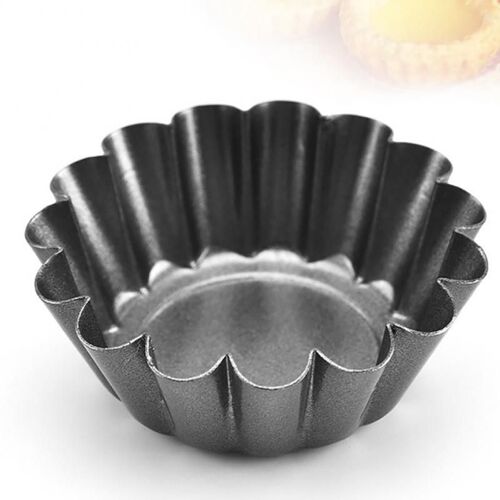 Moule À Tarte Aux ¿Ufs Réutilisable En Acier Inoxydable, À Gâteau, À Biscuit, À Pudding, À ¿Ufs, Ustensile De Cuisine