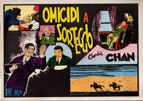 Charlie Chan (Omicidi A Sorteggio -The Lottery Murders ) N°18/22 - Comics Stars In The World - (1977)