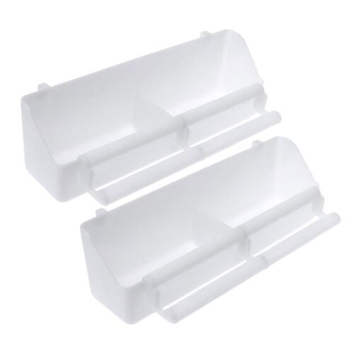 Mangeoire Pour Oiseaux 2 Pièces/Ensemble, Bol À Eau Et Nourriture Pour Perroquets, Support Pour Pigeons, Cage, Outils D'Alimentation