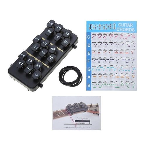 Guitar Chord Partner Teaching Trainer Tool Beginner Learning Chords Trainers