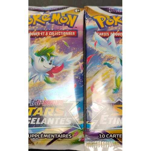 Lot 2 Boosters Pokémon.