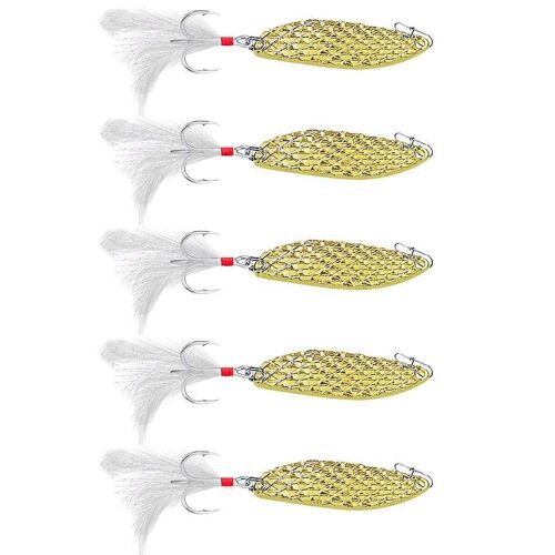 15g 2 Pouces Dur Treble Spinner Appât Paillettes Leurre Bass Pêche Spinner Swimbaits