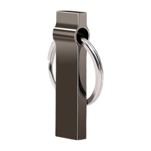 Stockage de données Clés USB 2.0 en métal avec lecteurs de données porte-clés portables