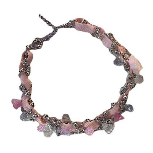 Sweet Cool Flower Clavicle Chain Vintage Aesthetic Jewelry Collarbone Chains