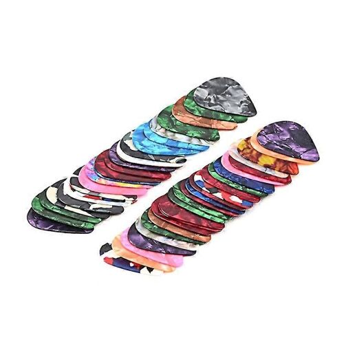 50x/Set Celluloid Guitar Picks 0.7mm Guitar Picks For Electric Acoustic Guitars