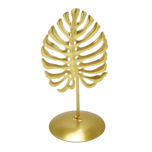 Ornements De Feuille D'or, Ornements En Métal Sur Le Bureau, Étude, Chambre À Coucher, Sculpture D'art Pour Le Hall D'hôtel, Salle D'attente, Magasin, Affichage,