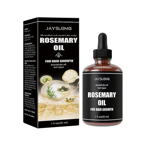 Jaysuin Romarin Anti-Frisottis Growth Care Huile Essentielle Cheveux Sérums Lisses. 