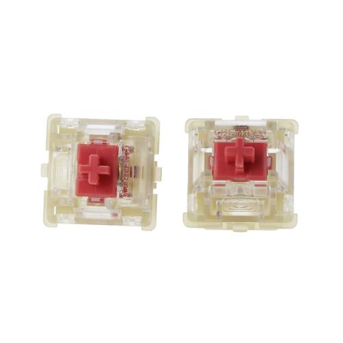 Commutateur rose silencieux à 3 broches Commutateur SMD RVB pour clavier mécanique Commutateur linéaire