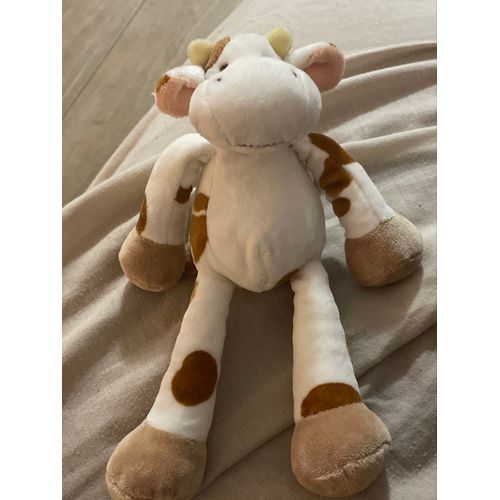 Doudou peluche vache Nicotoy 