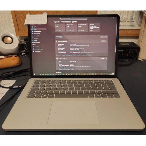 Microsoft Surface Laptop Studio 1 - 14.4" Intel Core i7 - Ram 16 Go - SSD 512 Go