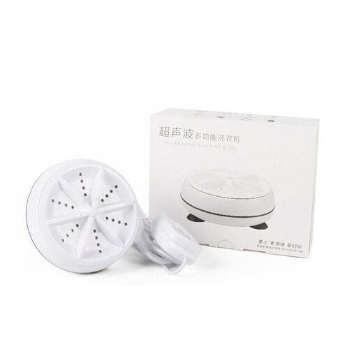 Machine à laver ultrasonique Portable, Mini Turbine, Machine à laver pour dortoir, lavage personnel Turbo rotatif