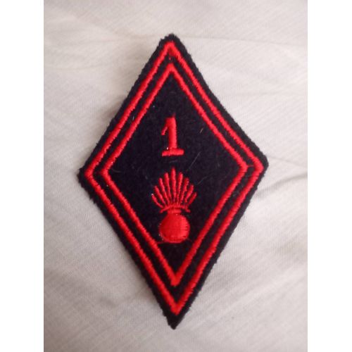 Losange De Bras 1 Er Régiment D'infanterie A Coudre