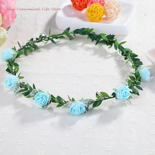 Meilleure Vente, 1 Pièce, Couronne De Fleur De Pivoine Halo, Bandeau De Cheveux, Couronne À La Menthe, Couverture De Fête De Mariage, Demoiselle D'honneur