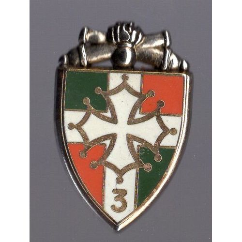 Insigne Régimentaire Du 3e Régiment D'artillerie