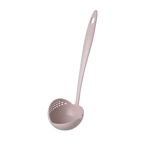Cuillère À Soupe Louche, Marmite Cuillères À Long Manche, Passoire De Cuisson, Ustensiles Cuillère Vaisselle Cuillère Accessoires De Cuisine 2 En 1