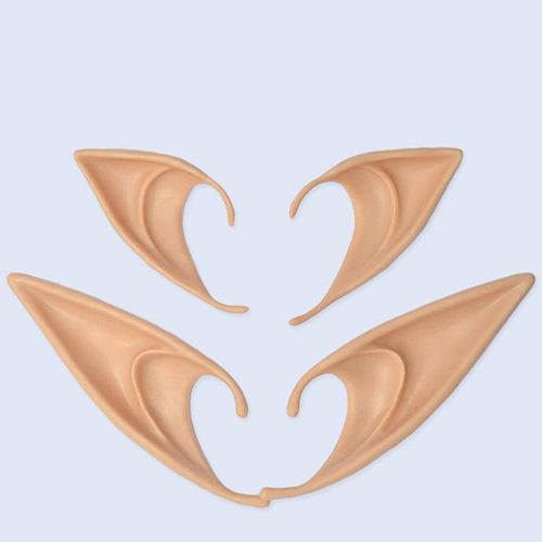 Oreilles De Fée En Latex Cosplay, Accessoires De Costume, Oreilles D'elfe Ange, Accessoires Photo, Jouets Pour Enfants Adultes, Fournitures D'halloween, Décoration De Fête
