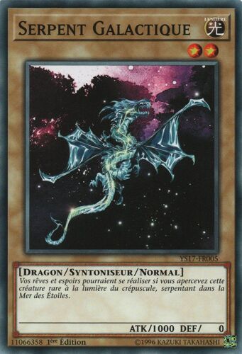 Yu-Gi-Oh! - Ys17-Fr005 - Serpent Galactique