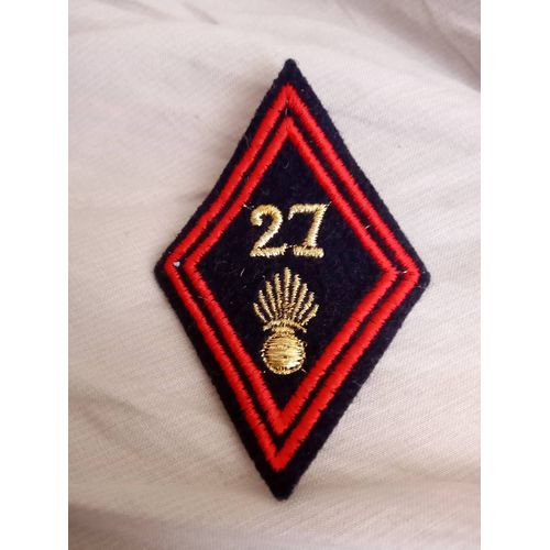 Losange De Bras 27 Ème Régiment D'infanterie A Coudre