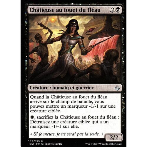 Châtieuse Au Fouet Du Fléau - Mtg - L'âge De La Destruction - U - 59/199