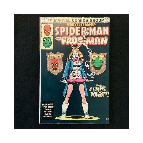 Marvel Team-Up # 131 ( V.O. 1983 ) *** First Appearance Of The White Rabbit / Collector ** Spider-Man & Frog-Man !