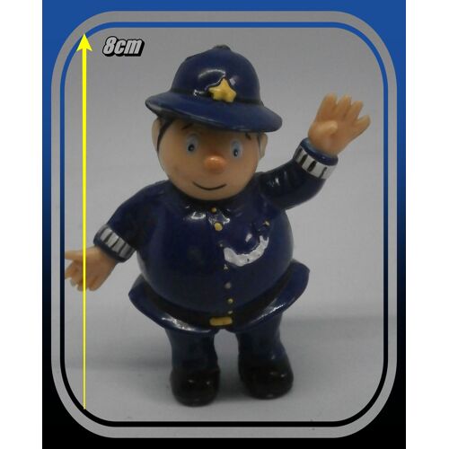 Figurine Oui Oui - Porte Sucette Monsieur Le Gendarme - 8cm