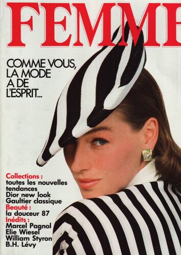 Femme / 02-1987 N°22 : Madonna (2,5p) - Juliette Binoche (2p) - Christian Dior New Look (6p)
