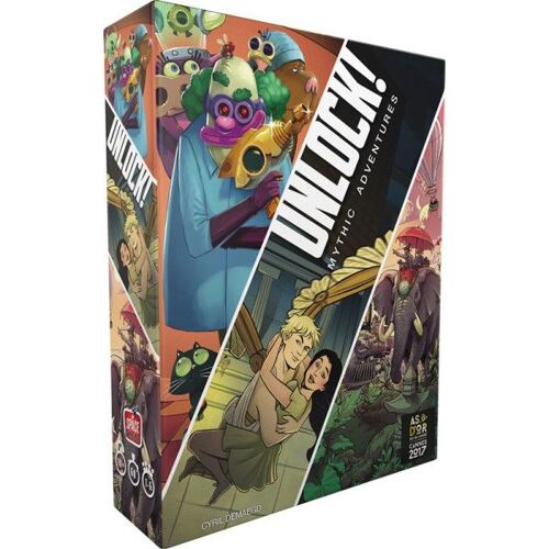 Jeu De Soci?T? Asmodee Unlock Mythic Adventures