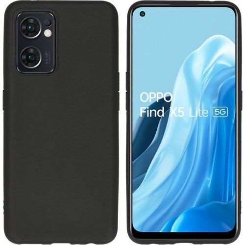 iMoshion Coque Color pour Oppo Find X5 Lite 5G - Noir