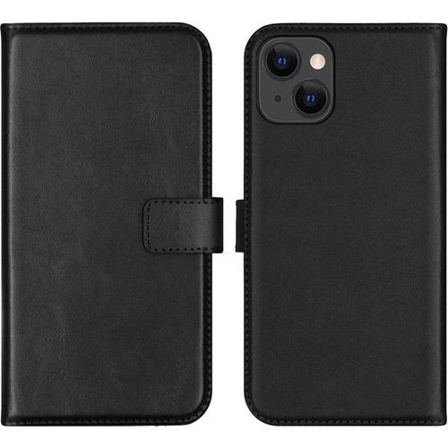 Selencia Étui De Téléphone En Cuir Véritable Iphone 13 - Noir