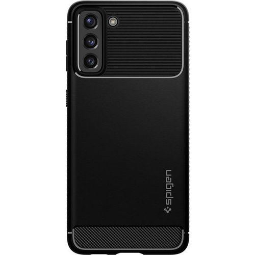 Spigen Coque Rugged Armor Samsung Galaxy S21 - Noir