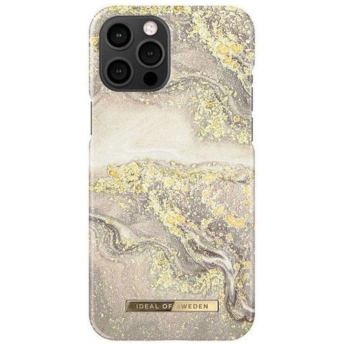 Ideal Of Sweden Coque Fashion Iphone 12 Pro Max - Sparkle Greige Marble