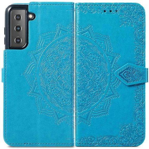 Imoshion Etui De Téléphone Portefeuille Mandala Samsung Galaxy S22 - Turquoise
