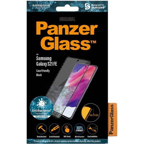 Panzerglass Protection D'écran En Verre Trempé Cf Anti-Bactéries Samsung Galaxy S21 Fe - Noir