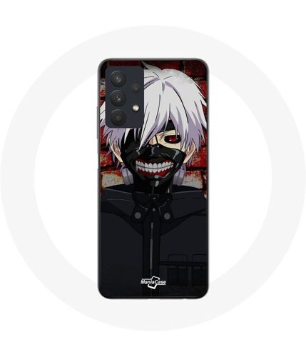 Coque Pour Samsung Galaxy A32 5g Ghoul Kaneki Ken Masque Japonais Anime
