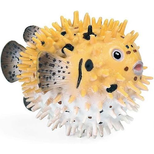 Figurine De Poisson-Globe Réaliste Modèle De Figurine De Poisson-Globe Sauvage En Plastique Pour La Collection Accessoire Éducatif Scientifique
