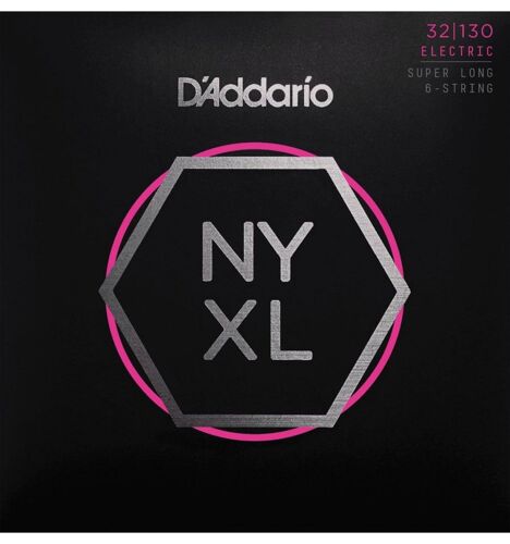 D'addario Nyxl32130sl - Super Long Scale 32-130 - Jeu De Cordes Guitare Basse