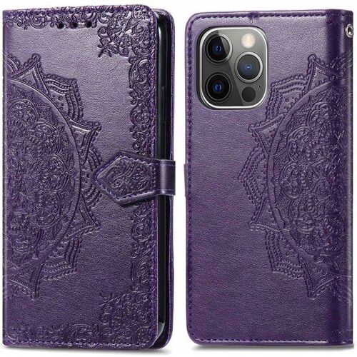 Imoshion Etui De Téléphone Portefeuille Mandala Iphone 13 Pro - Violet