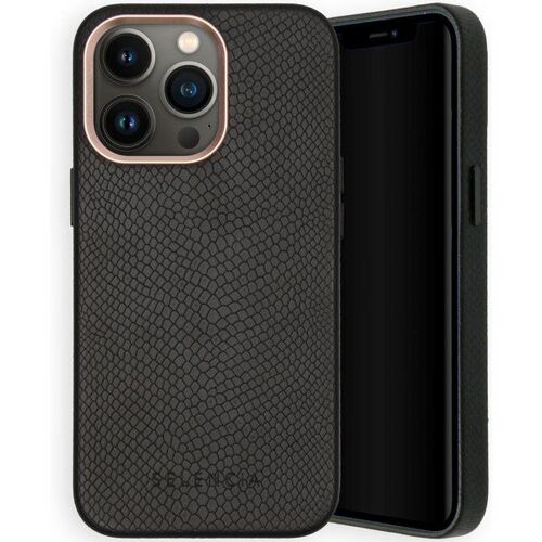 Selencia Coque Gaia Serpent iPhone 13 pro - Noir