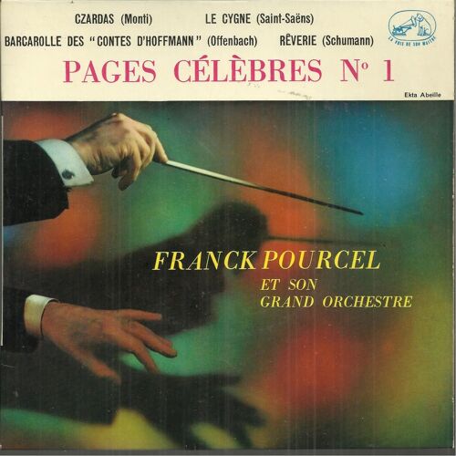 Pages Célèbres N° 1 : Xzardas (Monti) - Barcarolle (Offenbach) / Le Cygne (Saint-Saens) - Reverie (Schumann)