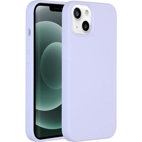 Accezz Coque Liquid Silicone Iphone 13 Mini - Violet