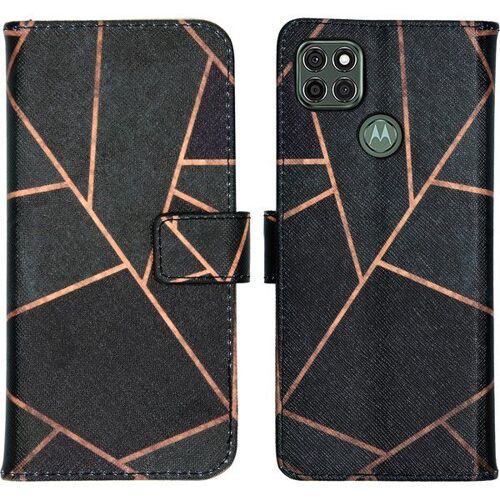 iMoshion Coque silicone design Motorola Moto G9 Power - Black Graphic